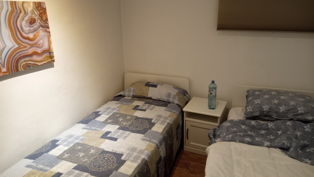 Zwei Mal Einzelbett