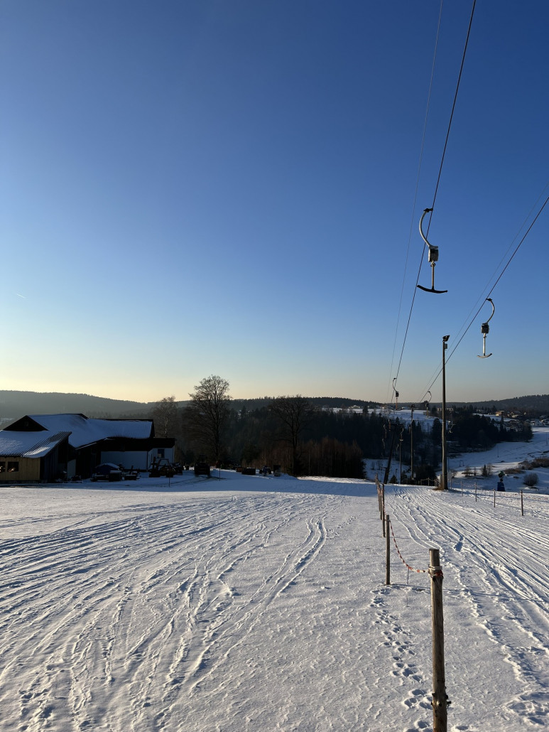 Oben an der Bergstation bei Traumwetter…