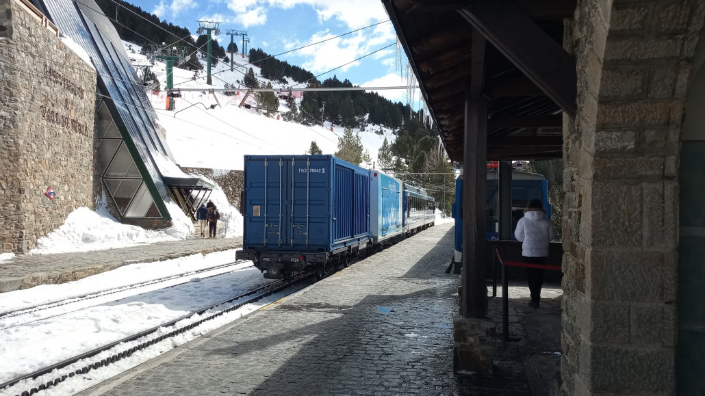Güterverkehr gab es auch, wenn auch nur zur Versorgung der örtlichen Lokalität.