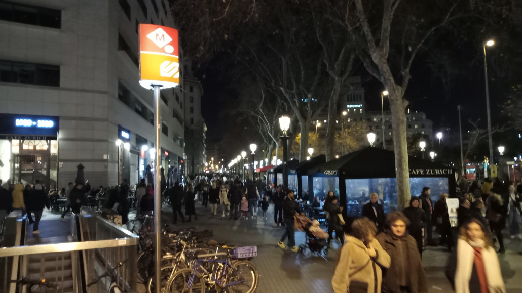 Auch in der Stadt...