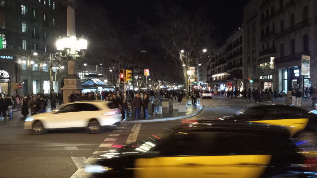 ... war es nach einem ganzen Tag immer noch angenehm auszuhalten trotz der Menschenmassen.