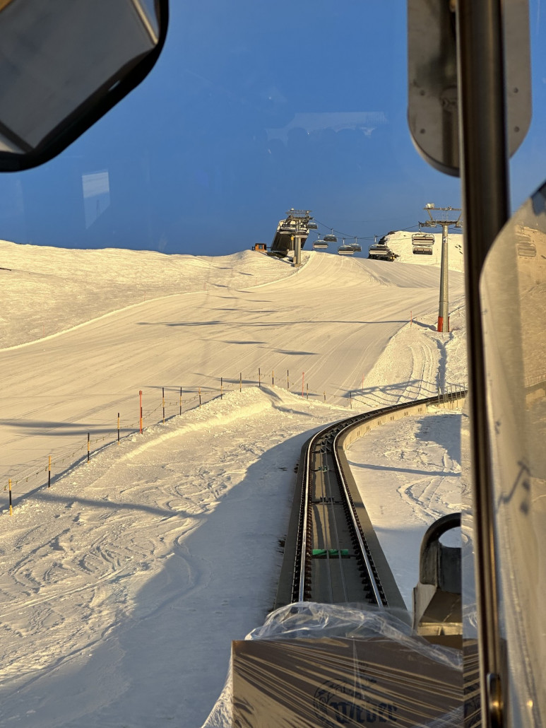 Standard Piste vor den ersten Fahrern
