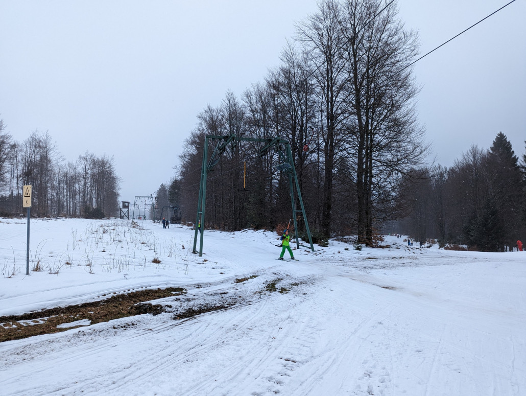 Hier stieg ich insgesamt 4x zu.