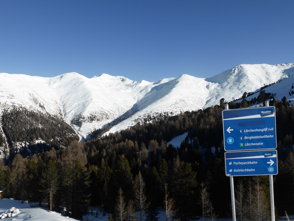 Richtung Tscheyeckbahn