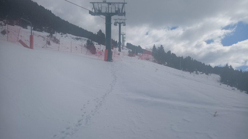 Und schon wieder drin, jetzt Blickwinkel nach oben