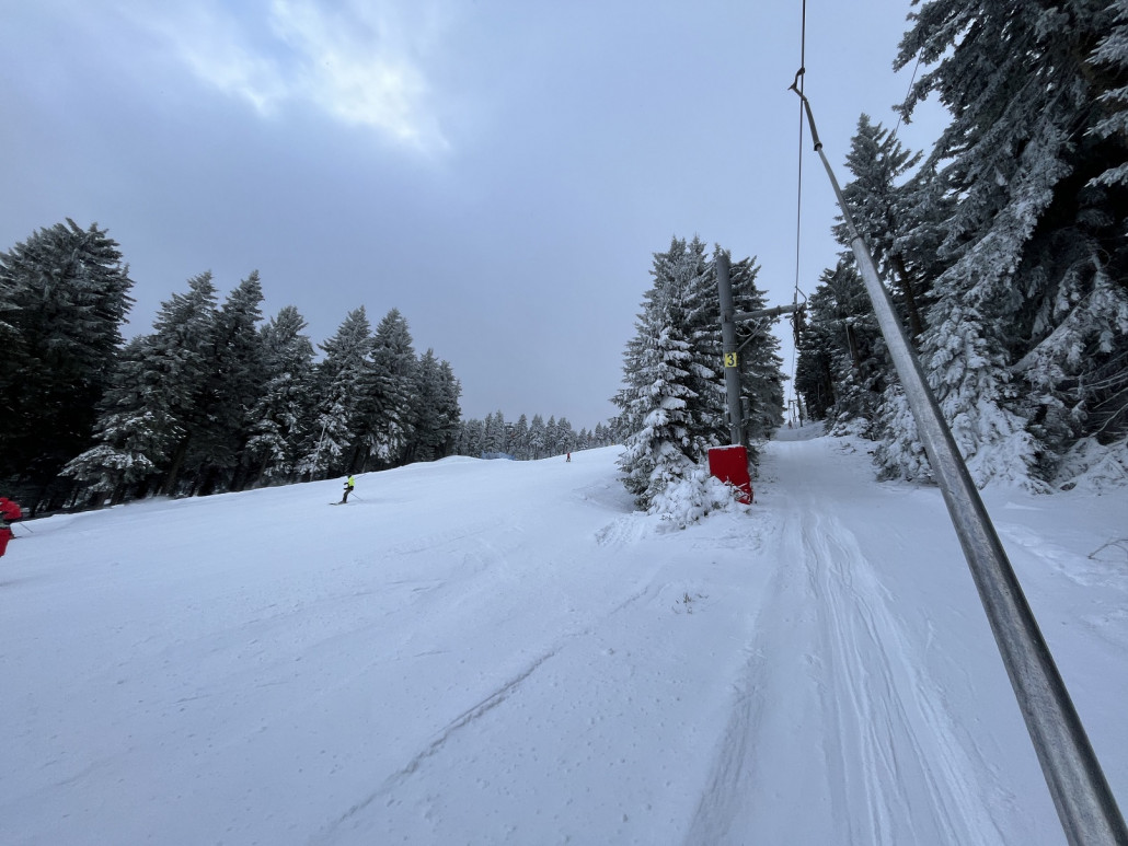 Piste 4 "U Zabitého" / Toter Mann wurde rege genutzt