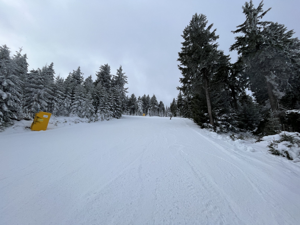 nach der S-Kurve auf der vorletzten Gerade