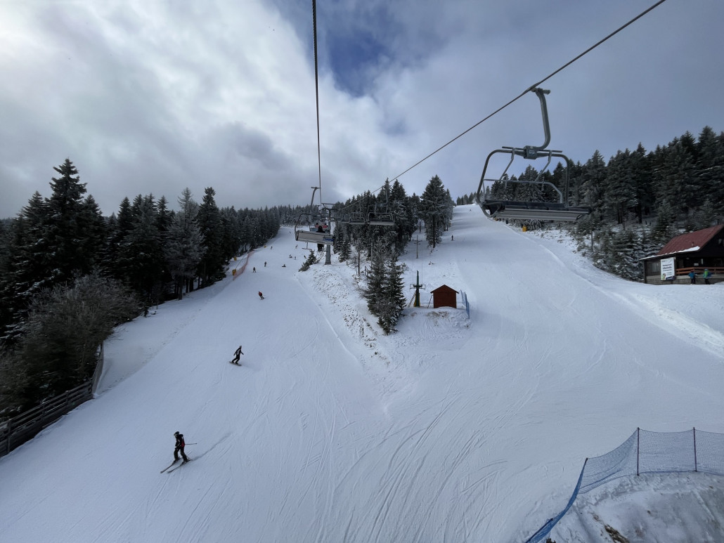 Blick aus der 4SB Suzuki auf die 8 und 9