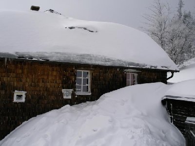 1. Stock des Schutzhauses, 1.187 m