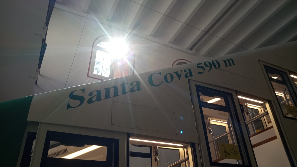 Von oben schien die Erleuchtung hinein