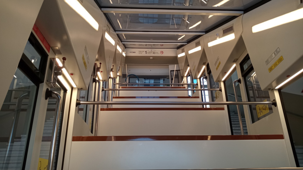 Ich hab gar nicht gewusst, das man über die Firma Leitner so schicke wagen beziehen kann.