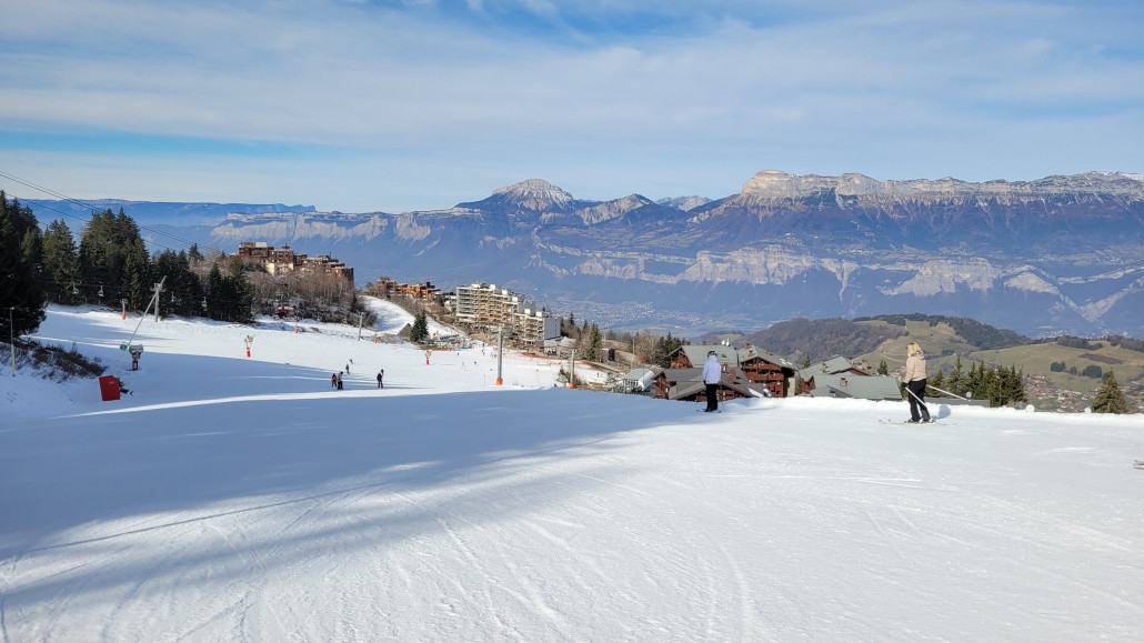 grüner Rückbringer nach Prapoutel