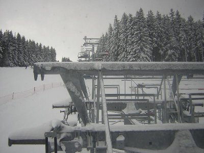 Strecke von der Talstation aus.