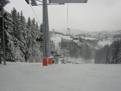 Quickjet und Schanze, unten auch die Schlange für der Quickjet