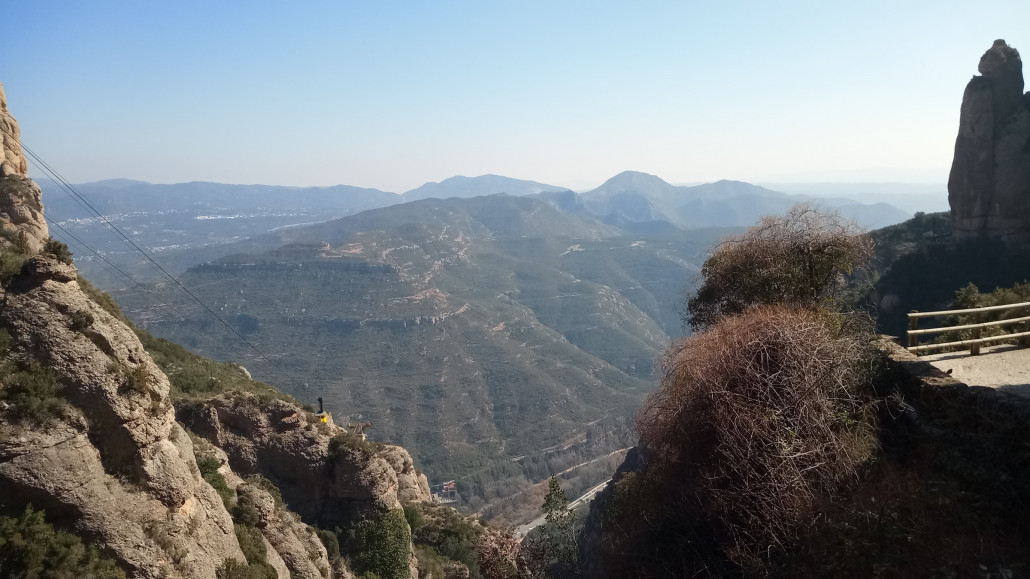 Die Landschaft, wirklich angenehm fürs Auge.