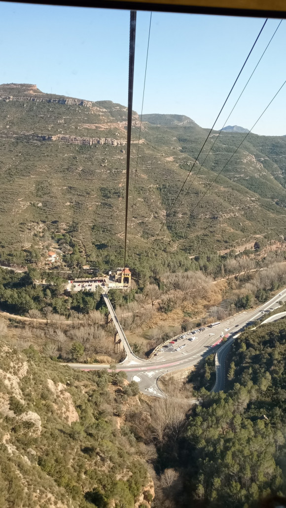 Und schon fast unten.