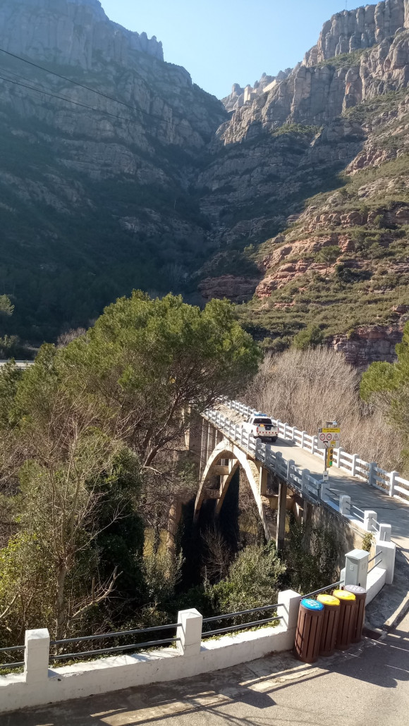 Die Stadtreinigung hat Blaulicht auf dem Dach!