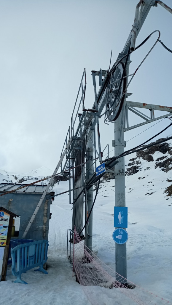 ... getrennt vom Einstieg.