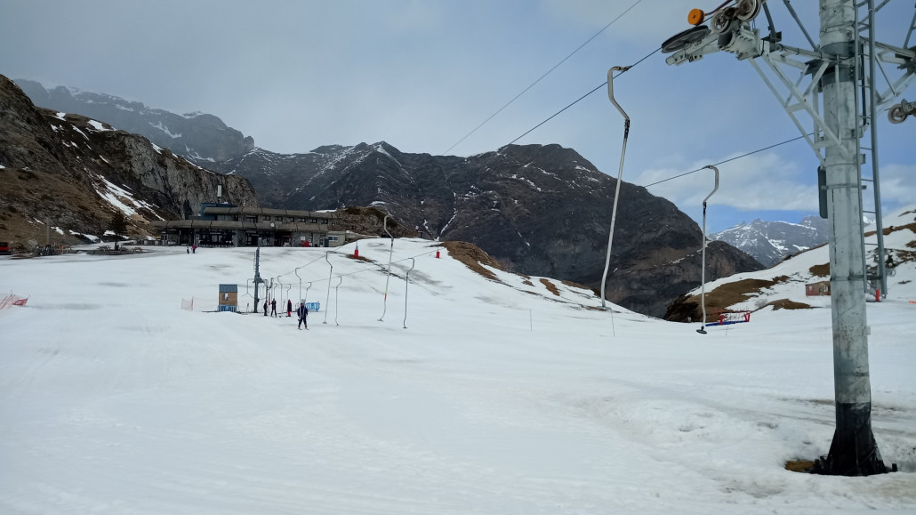 In welcher Richtung geht es hier bitte nach oben?