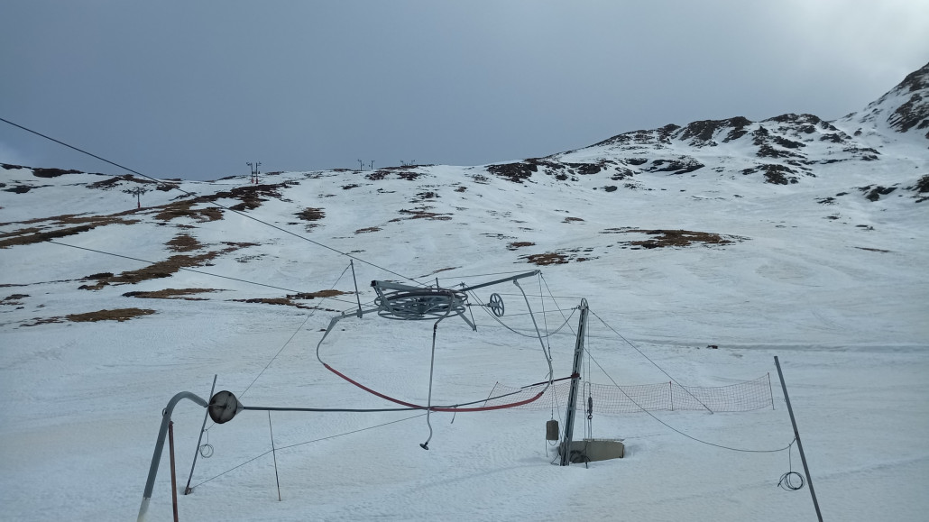 Immerhin, fliegende Umlenkscheibe