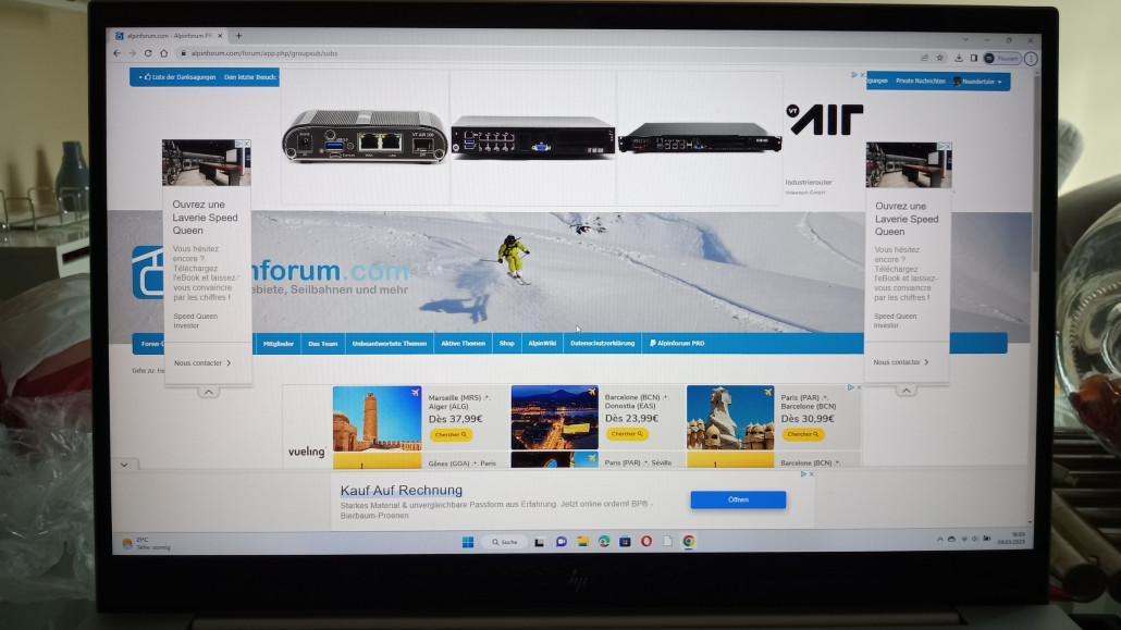 Nicht mehr bedienbar!