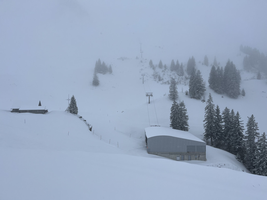Schade läuft Chälen nicht, also bereits die erste Gegensteigung