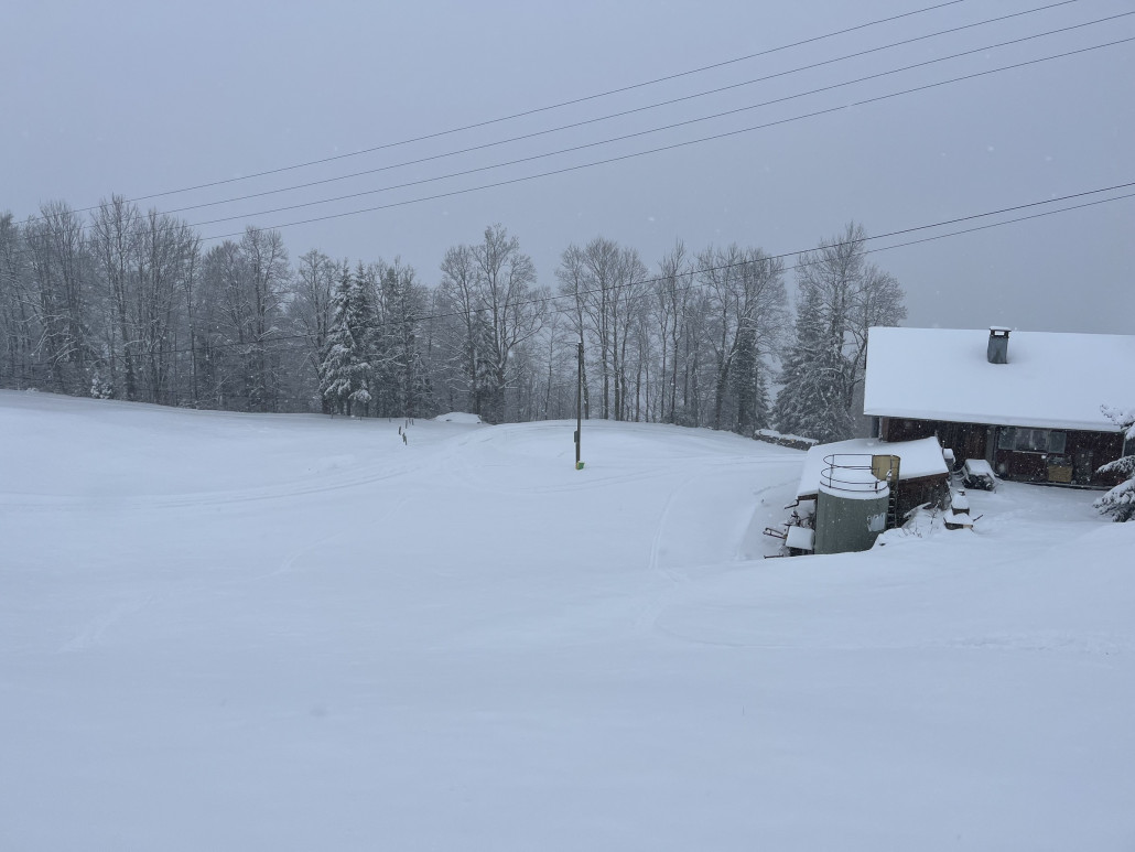 Altberg, mehr als genug Schnee