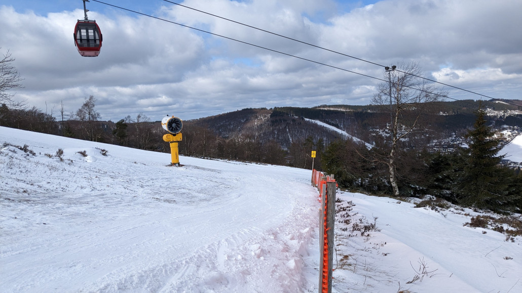 Oben hingegen einwandfrei