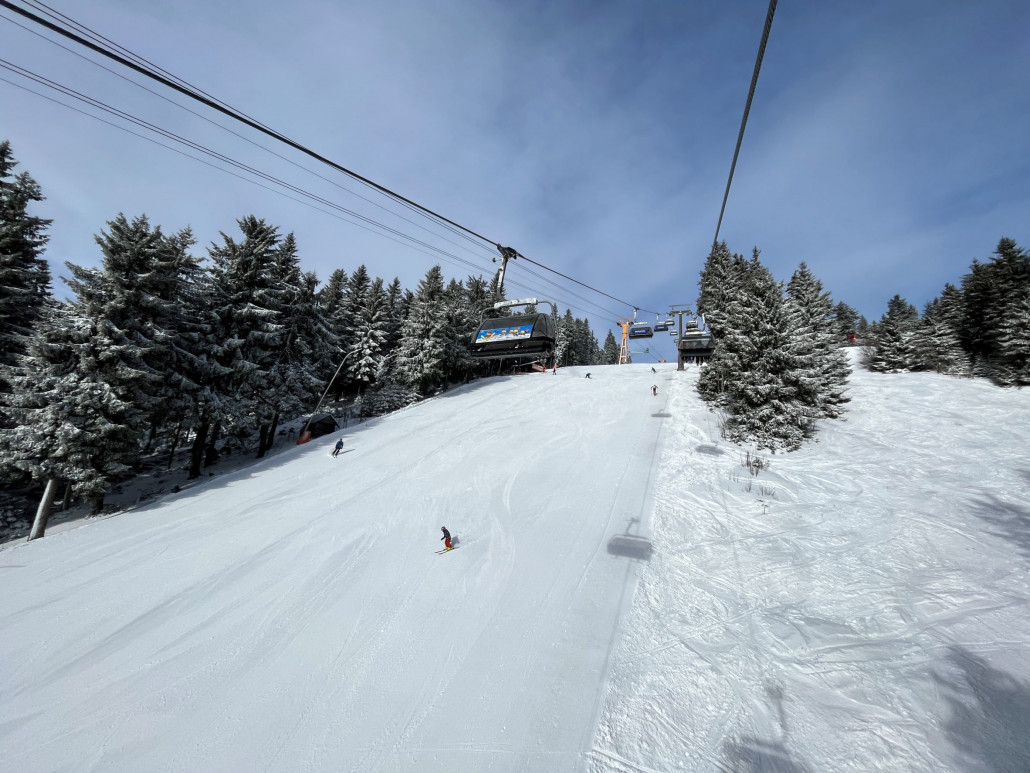 Auch der steile Teil wirklich makellos, selten so toll erlebt