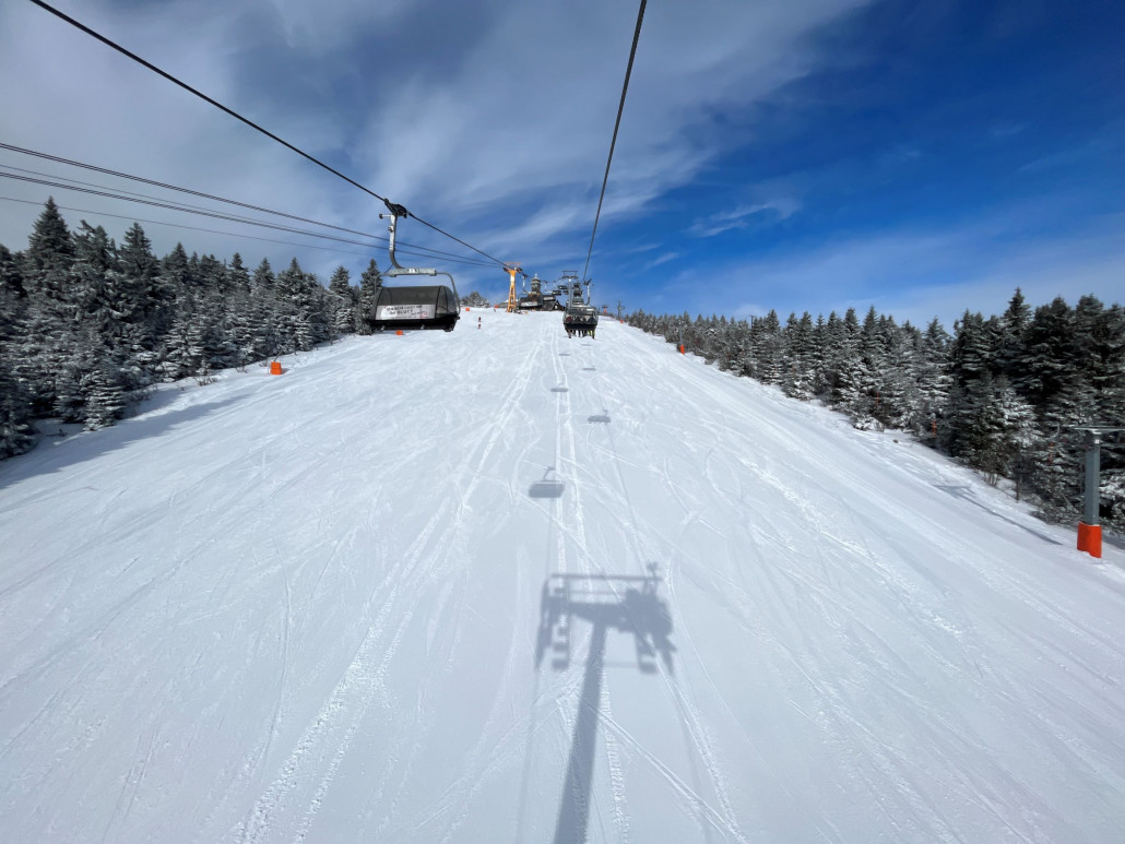Oberer Teil der Rennstrecke mit sehr viel Platz, wir hatten ein breites Grinsen so viel Spaß machte das