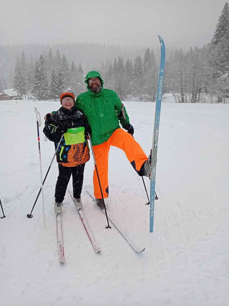 Cross-Country Retro-Style... Die Fischer Racing SCS sind knapp 40 Jahre alt :)