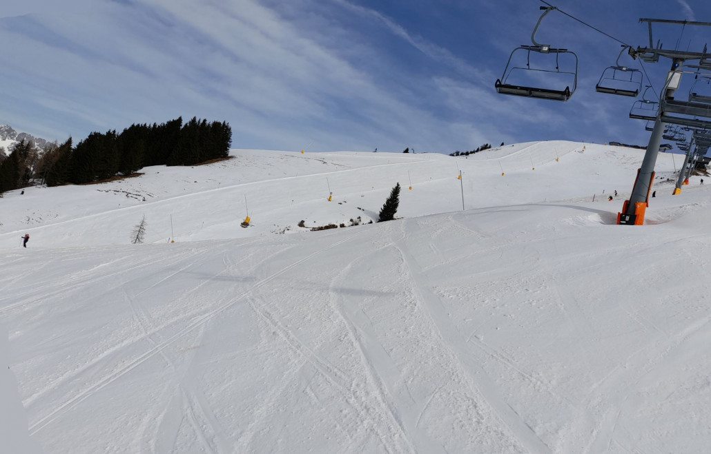 Oberer Teil der Gipfelabfahrt