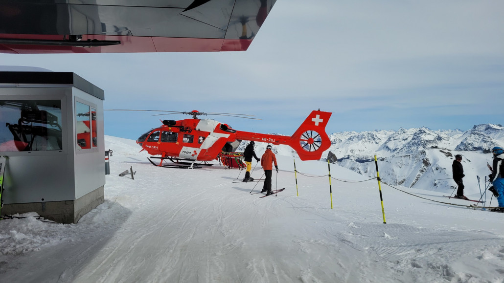 Rega Heli am Urdenfürggli