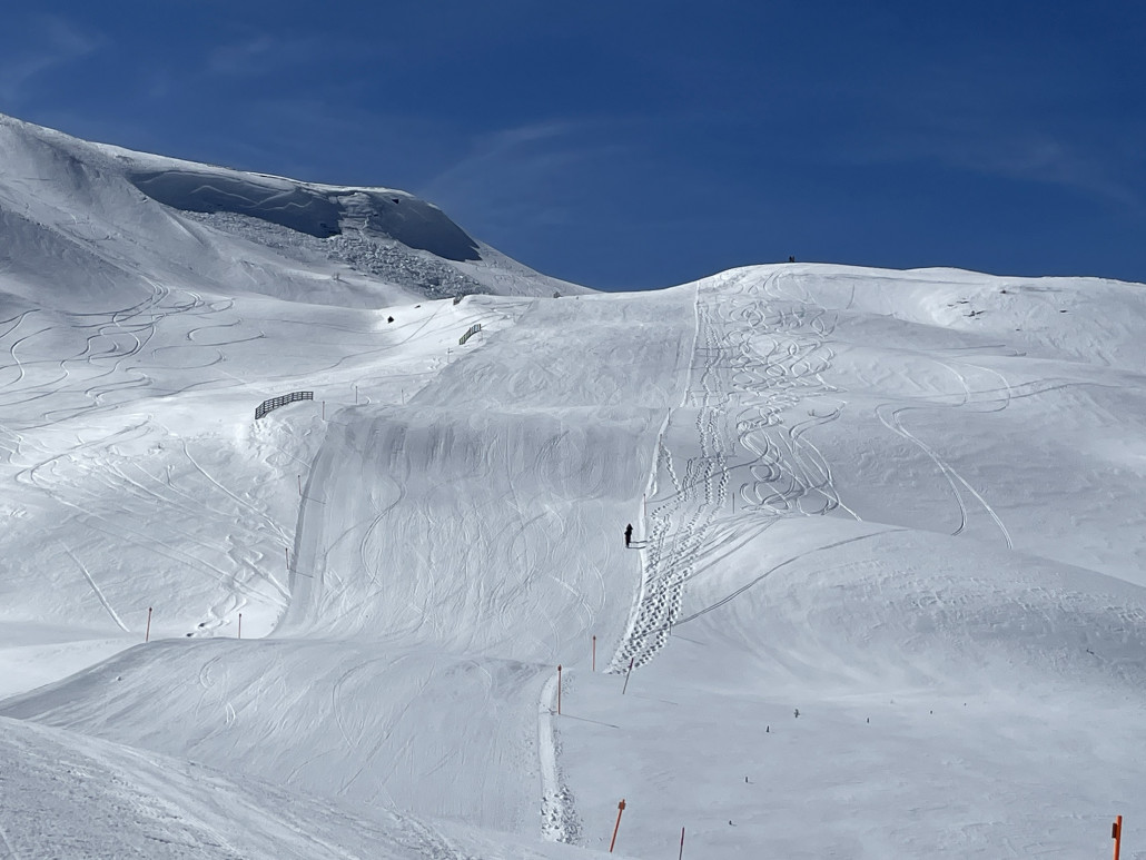 Besser als im Februar bei meiner letzten Fahrt hier.