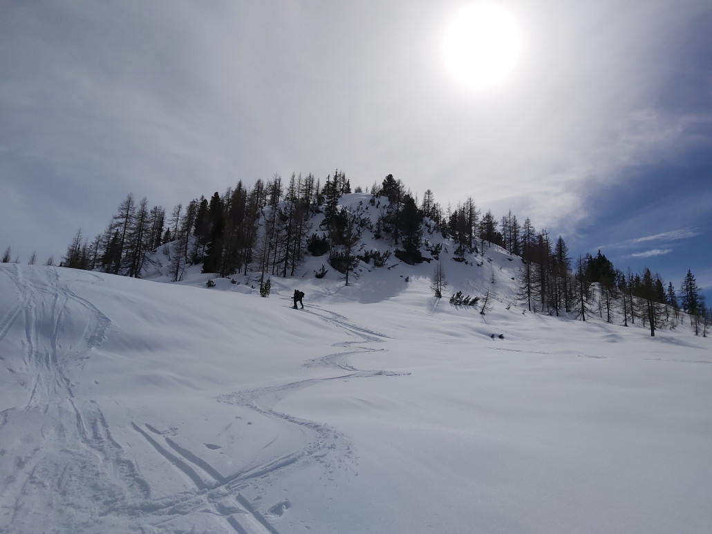 Die Schleierwolken machten es eine leichte Entscheidung einzukehren.