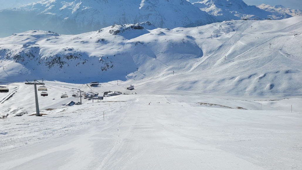 Trais Fluors schwarze Piste