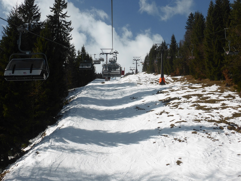 am späten Vormittag gab es dann keine Schlange mehr am Christlum Express