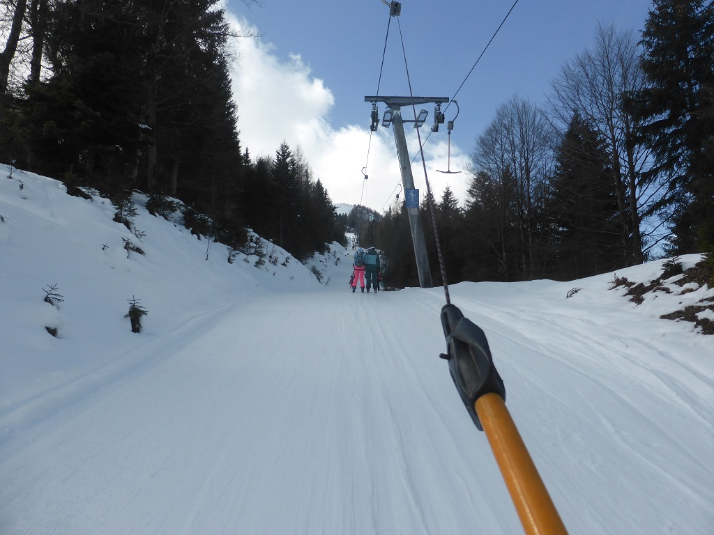 ich weiß jetzt nicht mehr, war das im Nordhang- oder im Mösenlift..