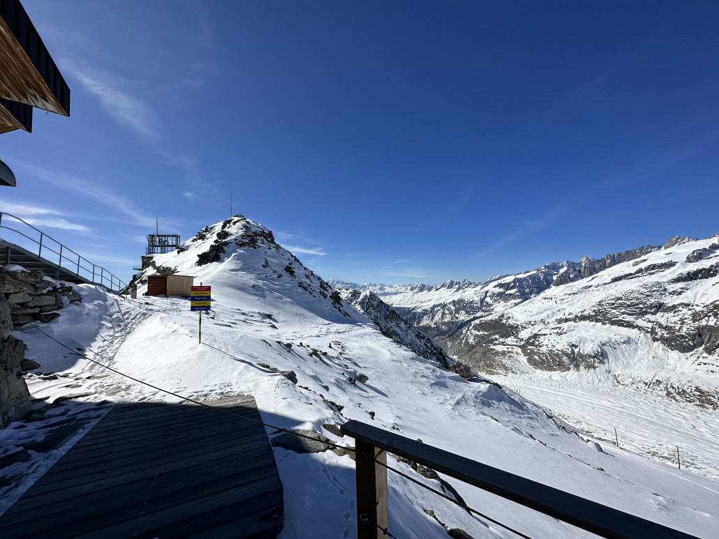Hier müsste der Start der ehemaligen Piste gewesen sein