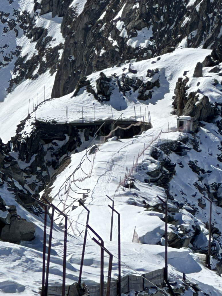 Ehemalige Eggishornpiste (Nahaufnahme)