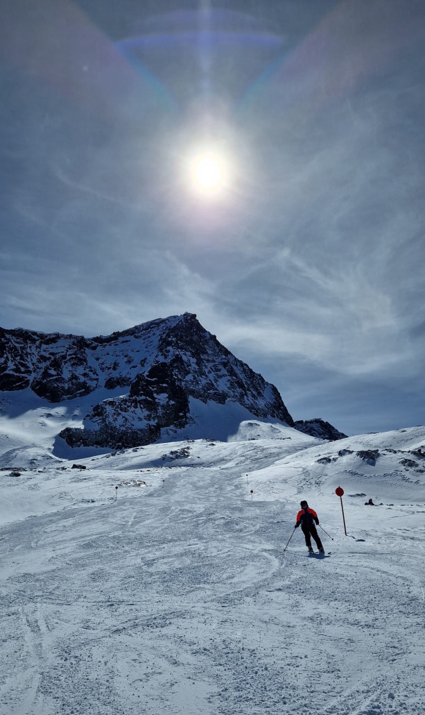 Piste 02 zum Abschluss nochmal zur Mittelstation Fernau