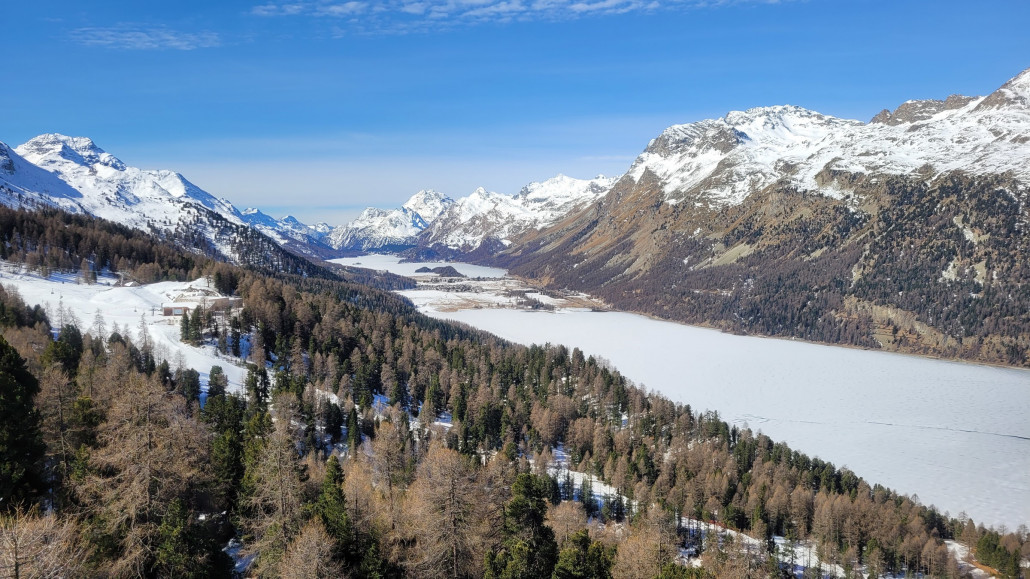 Die Seen sind schon am auftauen