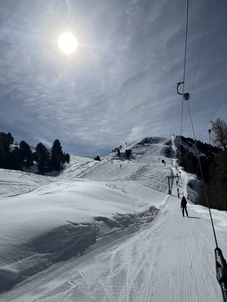 Blick von Lift Cheminée