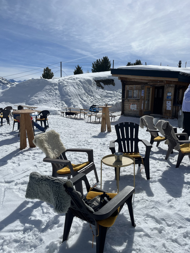 Kleiner Geheimtipp für einen Crêpes und Kaffee in Thyon