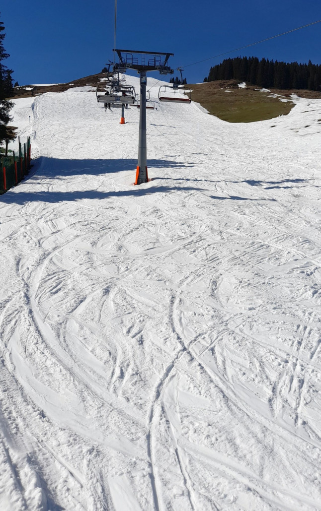 Kögl unten: sehr hügelig