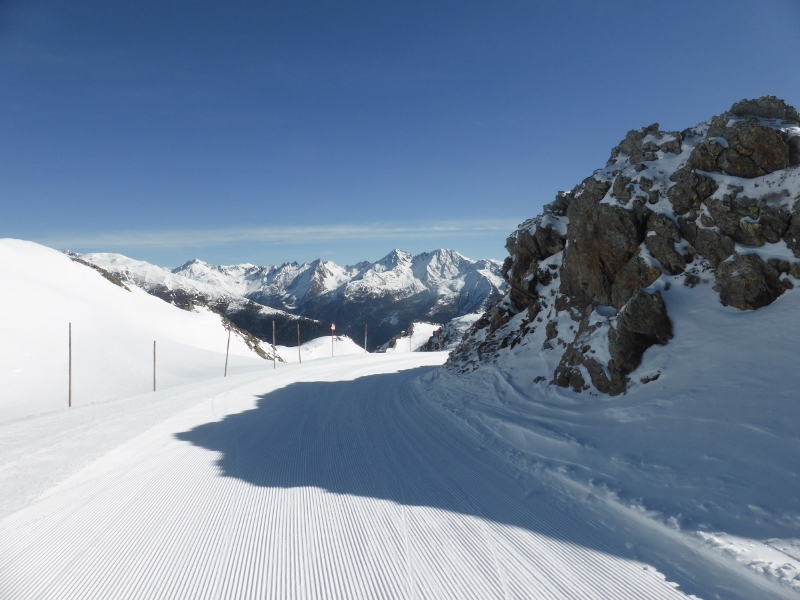 schöne, hochalpine Szenerie