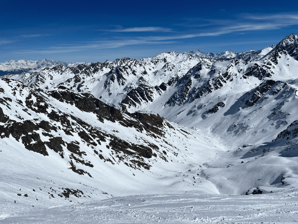 Weg zu Torten vom Mont Gelé