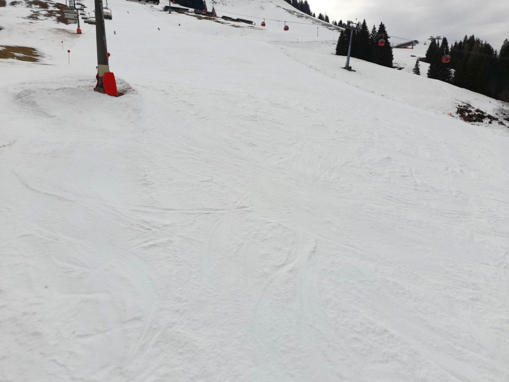 Keat, auch am Nachmittag noch ordentlich (oben)