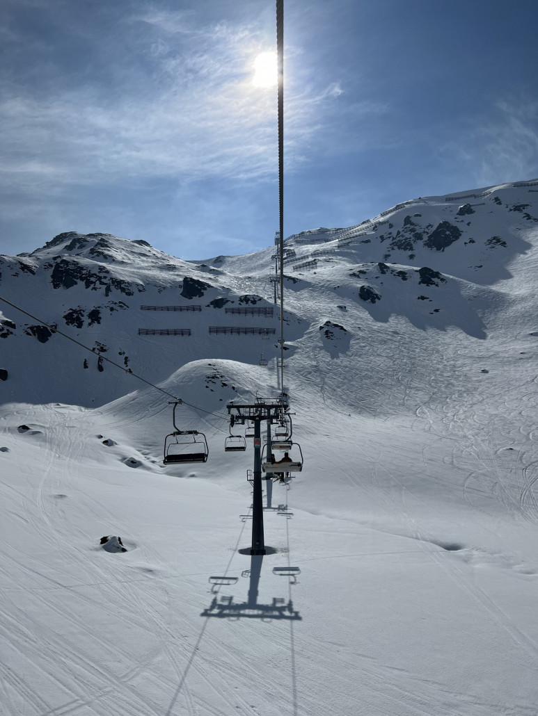 Im Wedelexpress…der lief heute auch recht zügig