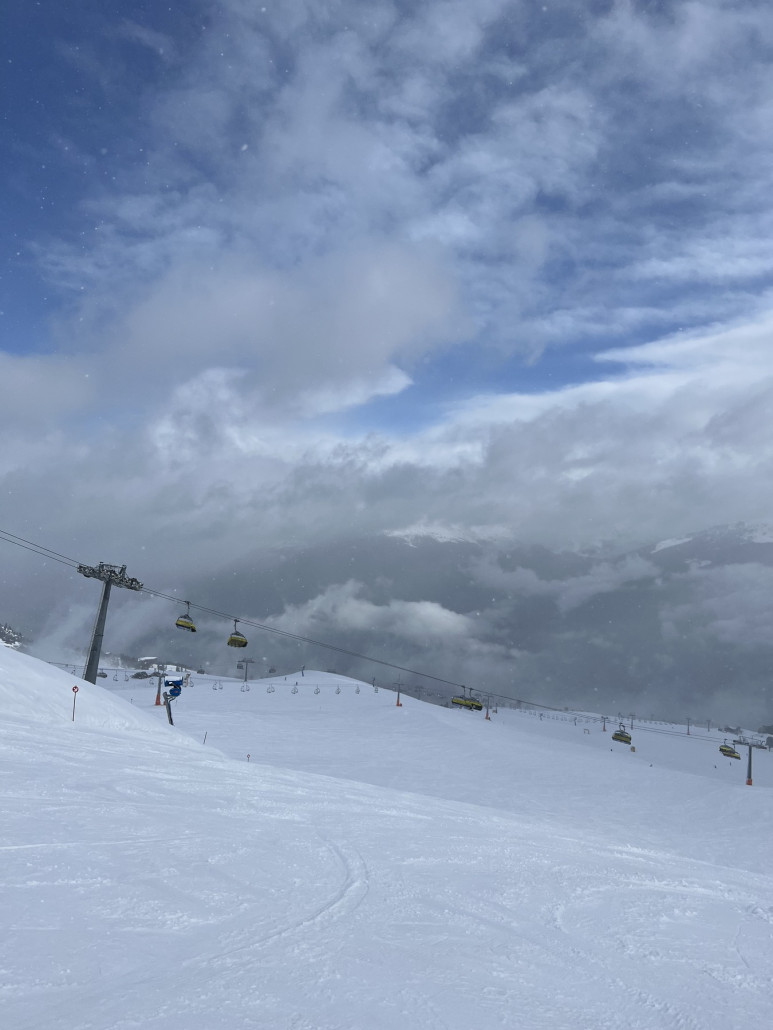 Am Vormittag riss es mehr und mehr auf und die Sonne kam auch durch
